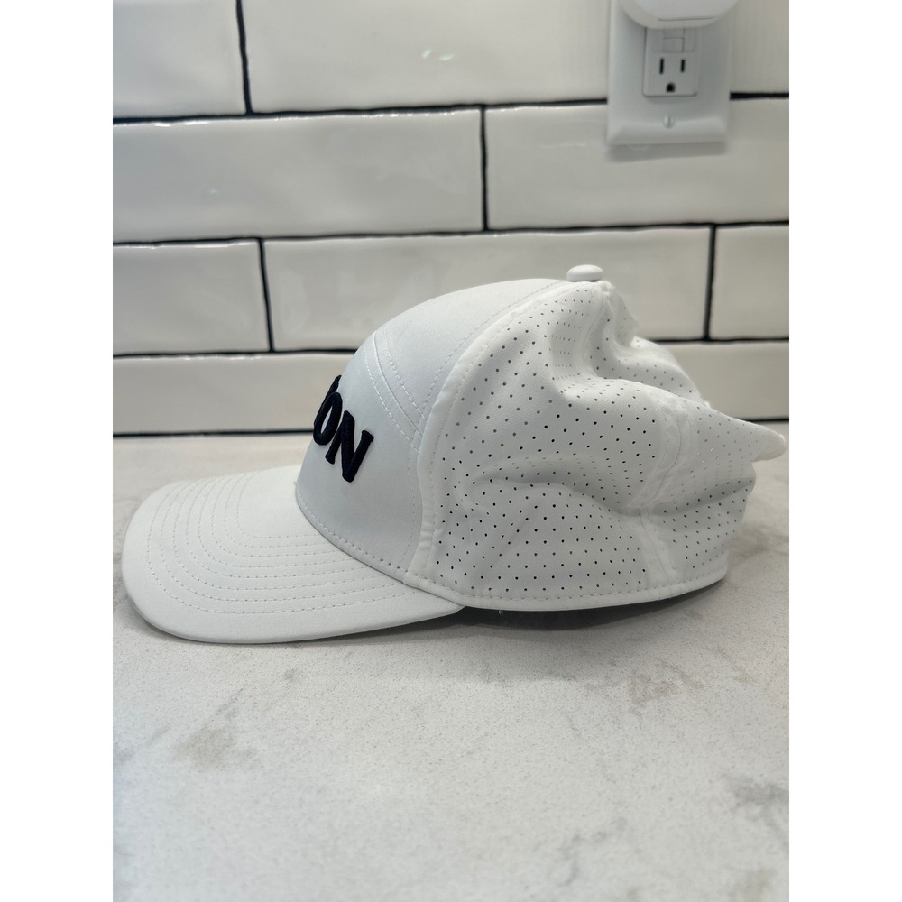 Srixon Golf Hat Men's OSFA White Perforated Performance Snapback Cap Golf - Picture 2 of 8